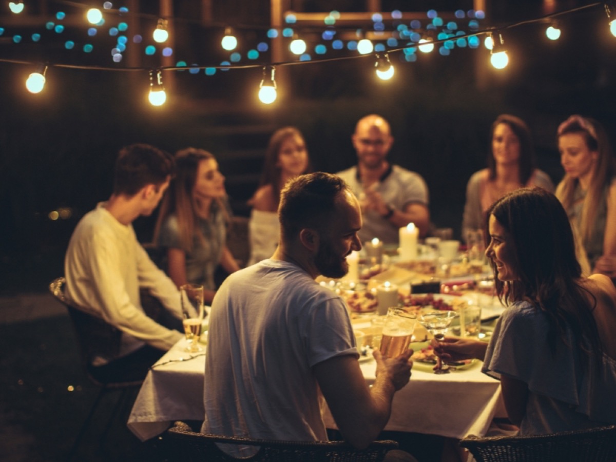 Group accommodation and corporate event setup